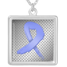 Estilo del metal de la cinta del Grunge del cáncer Collares Personalizados