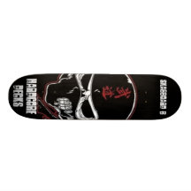 estilo del ninja del zombi patines personalizados