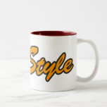 Estilo del perrito taza de café