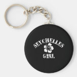 Estilo del tatuaje de Seychelles Llavero Personalizado