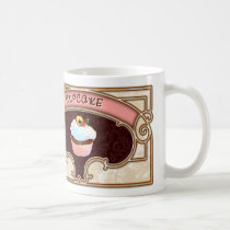 Estilo del Victorian de la bandera de la magdalena tazas
