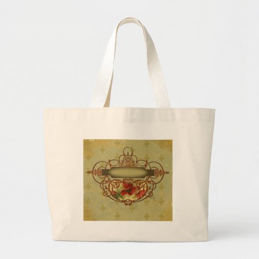Estilo del Victorian de la flor de lis de las amap Bolsa