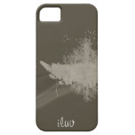 estilo libre del iluv para el iphone iPhone 5 fundas