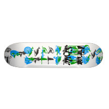 Estilo libre tabla de skate