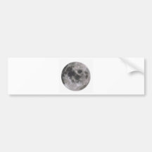 ESTILO LUNAR PEGATINA DE PARACHOQUE