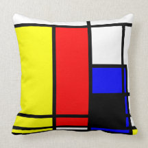 Estilo Neo-plasticism 2 de Mondrian moderno Almohadas