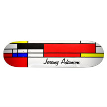 Estilo Neo-plasticism 3, su nombre de Mondrian Tabla De Skate
