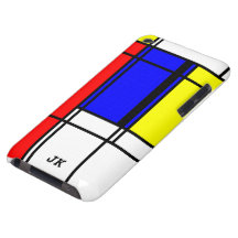 Estilo Neo-plasticism de Mondrian iPod Touch Fundas