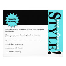 ¡Estilo! Tarjeta de contestación de la revista de  Comunicado