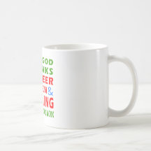 Estimadas gracias de dios por mujeres y bolos de l taza