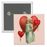 Estimado Heart Girl Pins