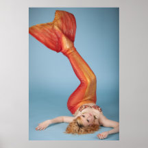 Estiramiento del poster de la sirena de Raina