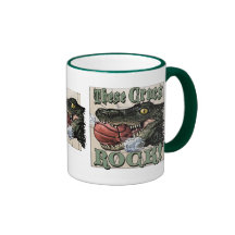 Estos aros de la roca de Crocs por los estudios de Tazas De Café