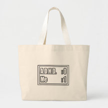 Estoy batiendo A.D.H.D. (el marcador) Bolsa De Mano