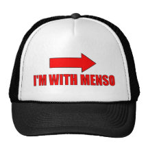 Estoy CON MENSO Gorras