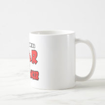 Estoy declarando guerra en cáncer de pulmón taza