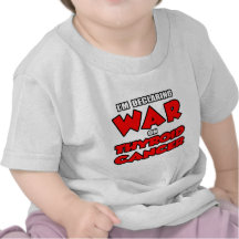 Estoy declarando guerra en cáncer de tiroides camiseta