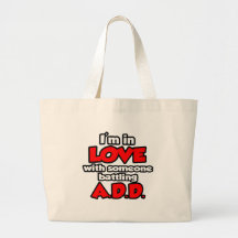Estoy en amor con alguien que lucha AÑADO Bolsa