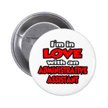 Estoy en amor con un ayudante administrativo pin