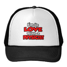 Estoy en amor con un físico gorros bordados