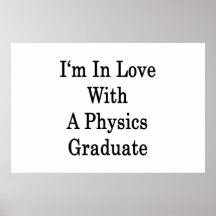 Estoy en amor con un graduado de la física impresiones
