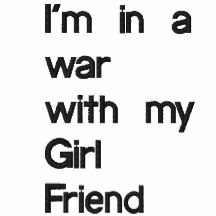 Estoy en una guerra con mi amiga