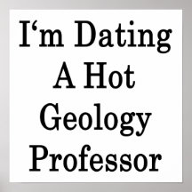 Estoy fechando a un profesor caliente de la geolog posters