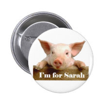 Estoy para el botón de Sarah Pin