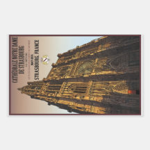 Estrasburgo - catedral Notre Dame Rectangular Altavoz