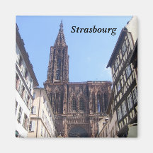 Estrasburgo - imán para frigorífico