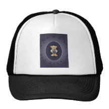 Estrella azul gorro