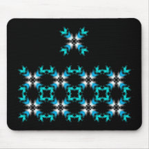 Estrella azul - mousepad alfombrilla de ratones