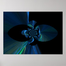 Estrella azul poster