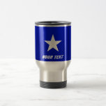 Estrella azul taza de café