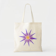 Estrella brillante bolsa de mano