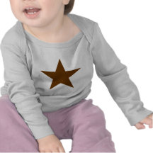 Estrella Brown los regalos de Zazzle del MUSEO Camisetas