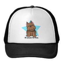Estrella Bruselas cosechada rojo Griffon de Kawaii Gorro