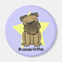 Estrella Bruselas Griffon de Kawaii Imanes De Nevera
