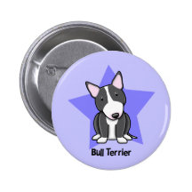 Estrella BW bull terrier de Kawaii Pins