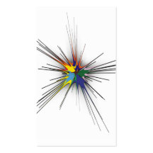 estrella colores tarjetas personales