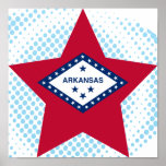 Estrella de Arkansas Poster