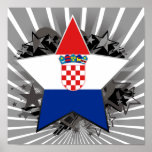 Estrella de Croacia Poster
