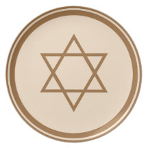 Estrella de David Plato De Comida
