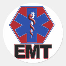 ESTRELLA DE EMT DEL SÍMBOLO DE LA VIDA - TECNOLOGÍ PEGATINAS REDONDAS