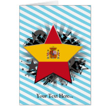 Estrella de España Felicitación