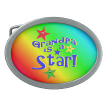 Estrella de Grampa Hebilla De Cinturon