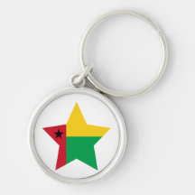 Estrella de Guinea-Bissau Llaveros