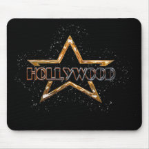 Estrella de Hollywood Alfombrillas De Ratón