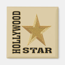 Estrella de Hollywood Imán De Nevera