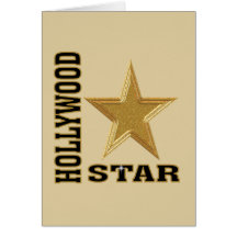 Estrella de Hollywood Tarjetón